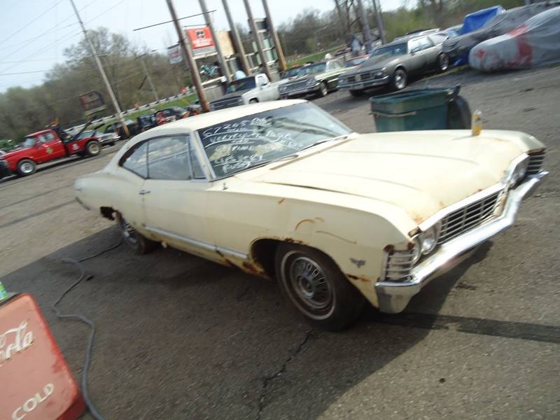 1967 Chevrolet Impala for sale at Marshall Motors Classics in Jackson MI