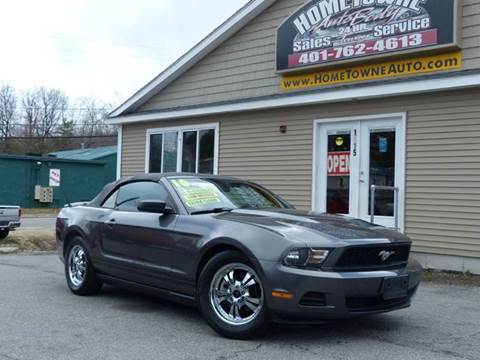 2010 Ford Mustang for sale at Home Towne Auto Sales in North Smithfield RI