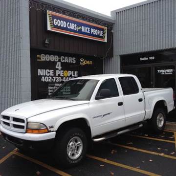 2000 Dodge Dakota for sale at Good Cars 4 Nice People in Omaha NE