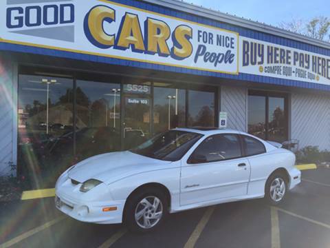 2000 Pontiac Sunfire for sale at Good Cars 4 Nice People in Omaha NE