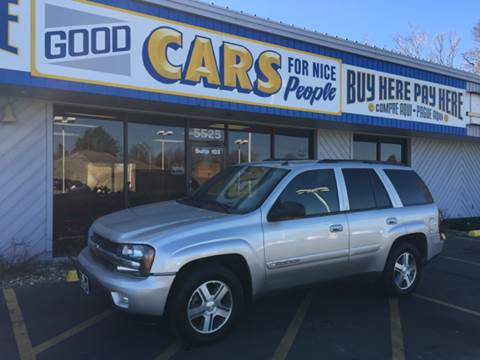 2004 Chevrolet TrailBlazer for sale at Good Cars 4 Nice People in Omaha NE