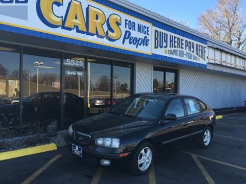 2002 Hyundai Elantra for sale at Good Cars 4 Nice People in Omaha NE