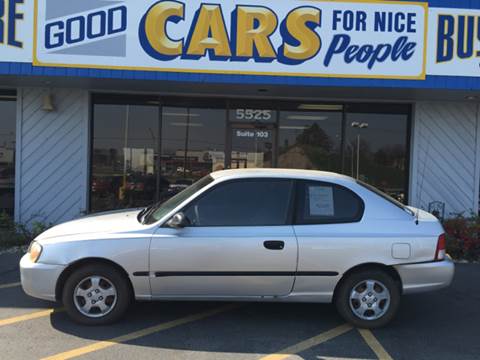 2001 Hyundai Accent for sale at Good Cars 4 Nice People in Omaha NE