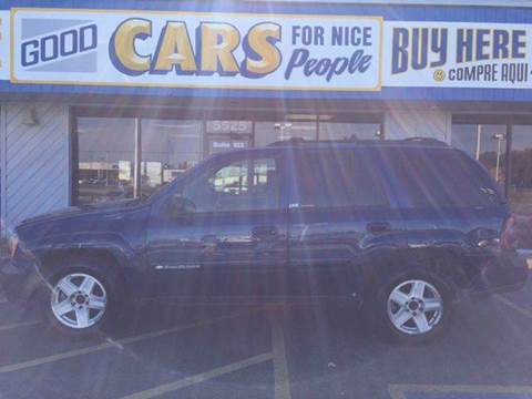 2002 Chevrolet TrailBlazer for sale at Good Cars 4 Nice People in Omaha NE