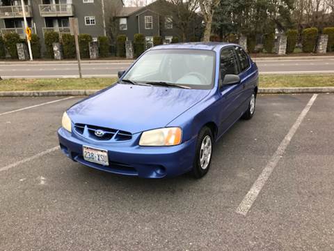 2001 Hyundai Accent for sale at Car Guys in Kent WA
