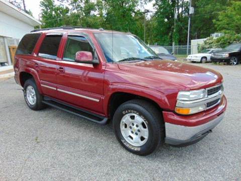 2005 Chevrolet Tahoe for sale at GOLD LINE MOTORS in Greenville SC