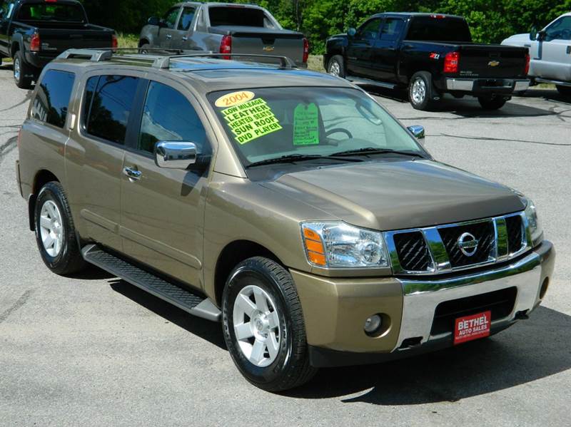 2004 Nissan Armada for sale at Bethel Auto Sales in Bethel ME
