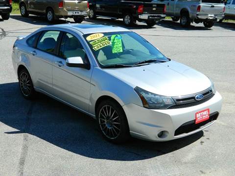 2011 Ford Focus for sale at Bethel Auto Sales in Bethel ME