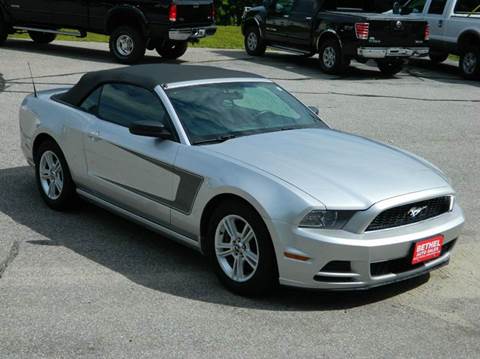 2014 Ford Mustang for sale at Bethel Auto Sales in Bethel ME