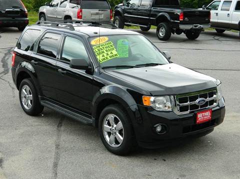 2010 Ford Escape for sale at Bethel Auto Sales in Bethel ME