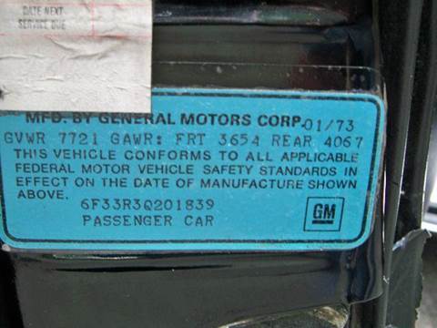 1973 Cadillac Series 75