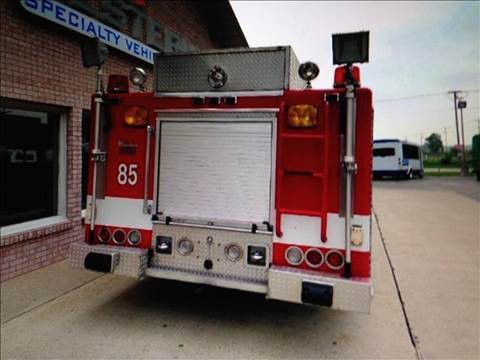 1985 Pierce Fire Truck