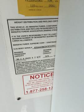 2006 Freightliner MB55 Chassis