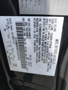 2005 Lincoln Town Car