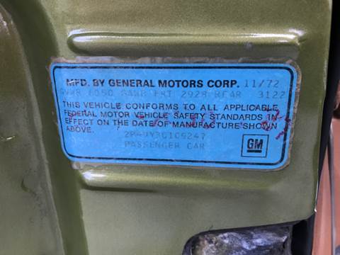 1973 Pontiac Grand Ville