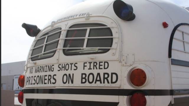 1975 Crown Prison Bus Prison bus