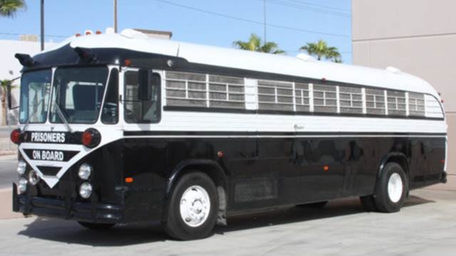 1975 Crown Prison Bus Prison bus
