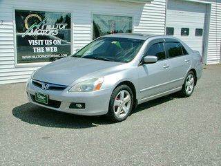 2007 Honda Accord for sale at HILLTOP MOTORS INC in Caribou ME