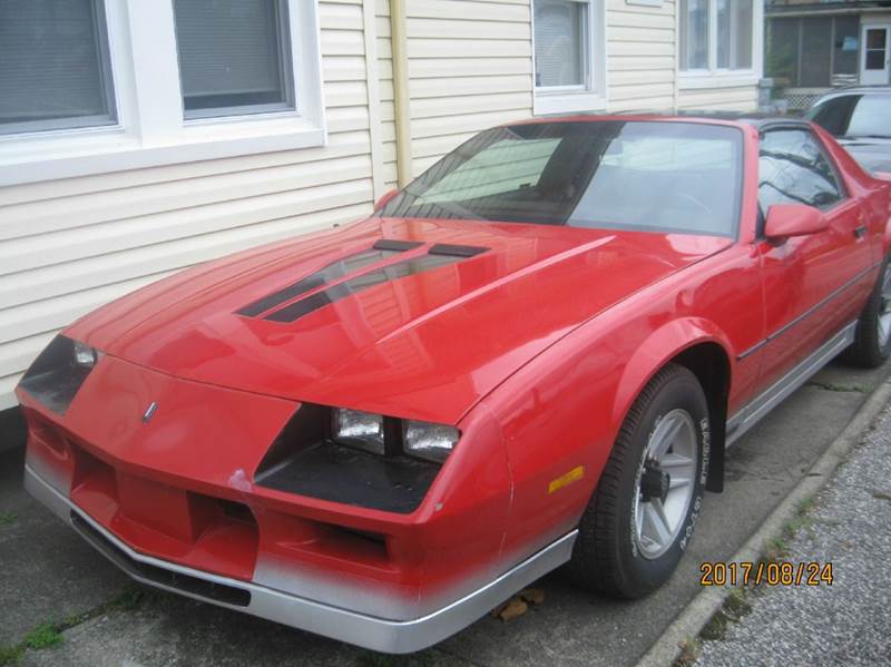 1984 Chevrolet Camaro for sale at S & G Auto Sales in Cleveland OH