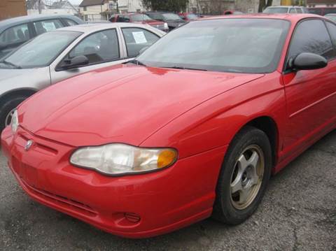 2002 Chevrolet Monte Carlo for sale at S & G Auto Sales in Cleveland OH
