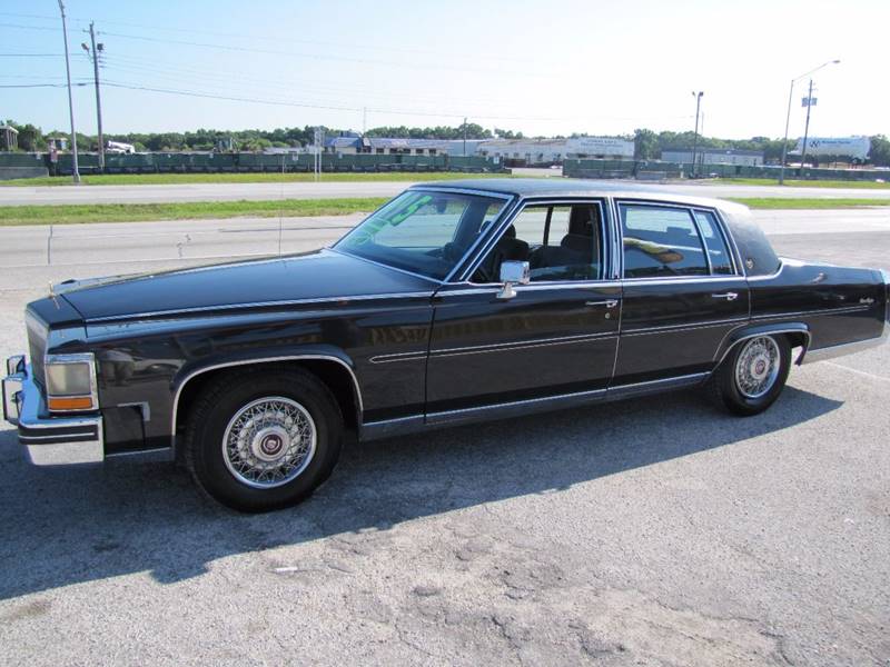 1986 Cadillac Fleetwood Brougham for sale at HUGH WILLIAMS AUTO SALES in Lakeland FL