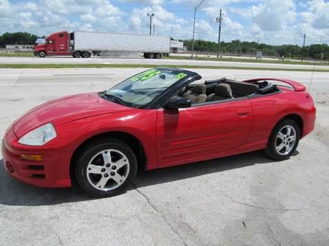 2003 Mitsubishi Eclipse Spyder for sale at HUGH WILLIAMS AUTO SALES in Lakeland FL