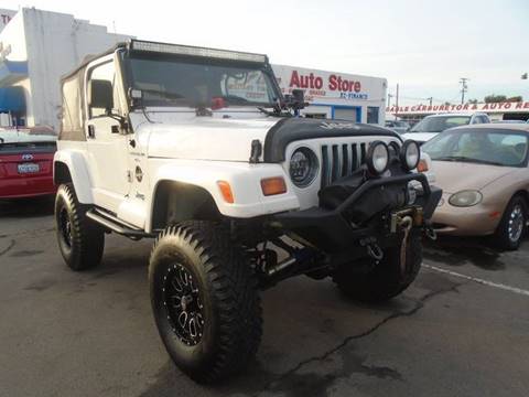 1999 Jeep Wrangler for sale at The Fine Auto Store in Imperial Beach CA