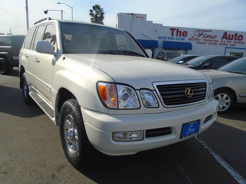 2000 Lexus LX 470 for sale at The Fine Auto Store in Imperial Beach CA