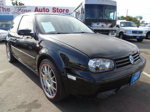2001 Volkswagen GTI for sale at The Fine Auto Store in Imperial Beach CA