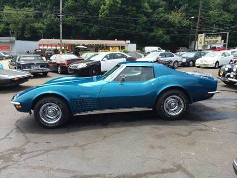 1972 Chevrolet Corvette for sale at ELIZABETH AUTO SALES in Elizabeth PA