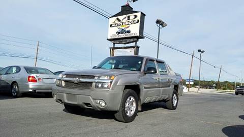2002 Chevrolet Avalanche for sale at A & D Auto Group LLC in Carlisle PA