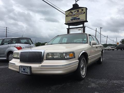 1996 Lincoln Town Car for sale at A & D Auto Group LLC in Carlisle PA