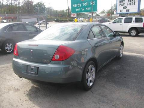 2009 Pontiac G6