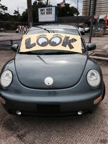 2003 Volkswagen New Beetle for sale at MOTOR CAR FINANCE in Houston TX