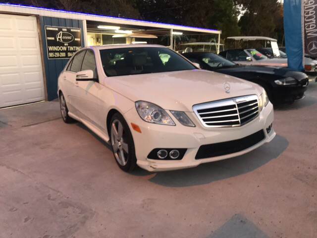 2010 Mercedes-Benz E-Class for sale at CLAYTON MOTORSPORTS LLC in Slidell LA