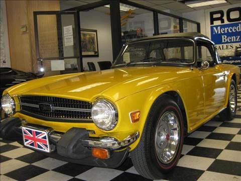 1976 Triumph TR6 for sale at Rolf's Auto Sales & Service in Summit NJ