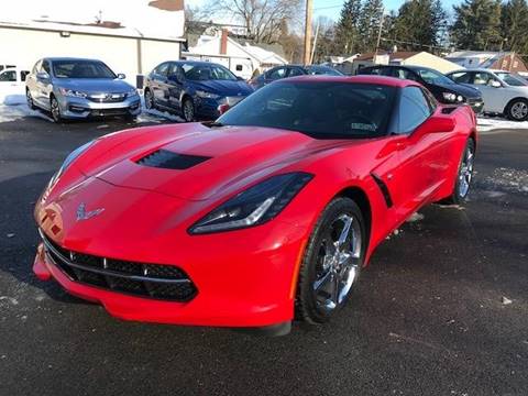 2014 Chevrolet Corvette for sale at SPINNEWEBER AUTO SALES INC in Butler PA