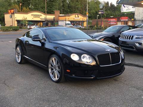 2014 Bentley Continental GT V8 for sale at First Union Auto in Seattle WA