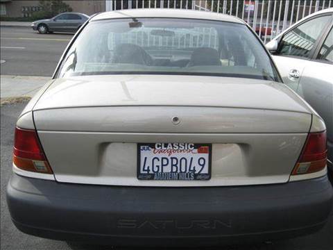 1999 Saturn S-Series for sale at Star View in Tujunga CA