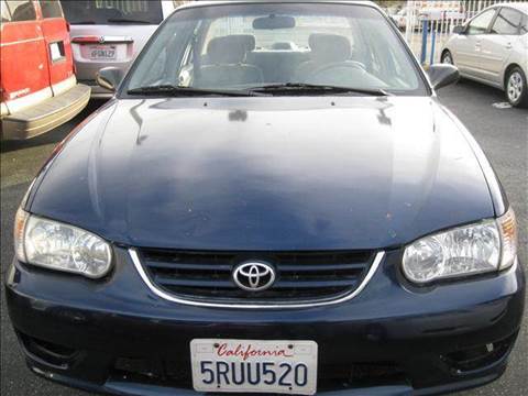 2002 Toyota Corolla for sale at Star View in Tujunga CA