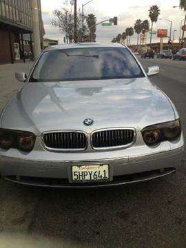 2003 BMW 7 Series for sale at Star View in Tujunga CA