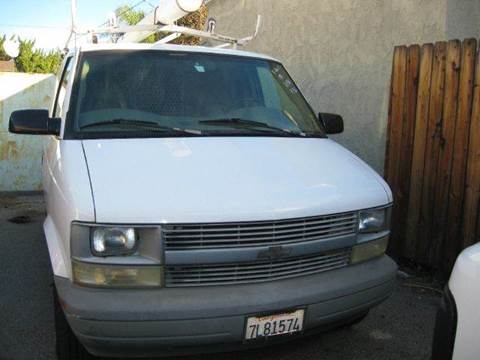 2004 Chevrolet Astro Cargo for sale at Star View in Tujunga CA
