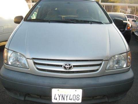 2002 Toyota Sienna for sale at Star View in Tujunga CA