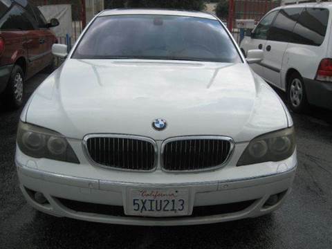 2007 BMW 7 Series for sale at Star View in Tujunga CA