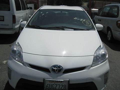 2012 Toyota Prius for sale at Star View in Tujunga CA