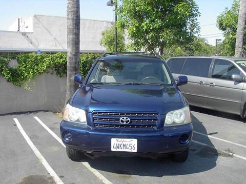 2002 Toyota Highlander for sale at MIKE AHWAZI in Santa Ana CA