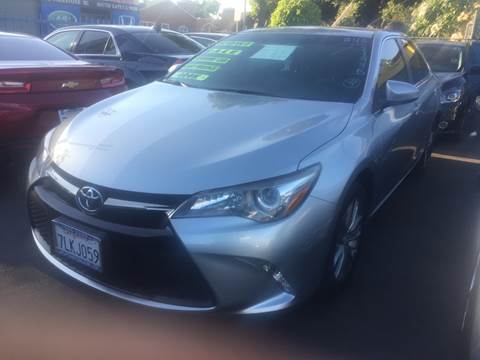 2015 Toyota Camry for sale at 2955 FIRESTONE BLVD in South Gate CA