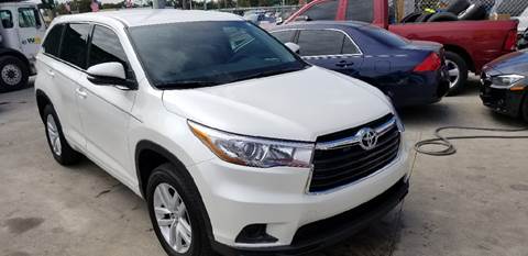 2015 Toyota Highlander for sale at KINGS AUTO SALES in Hollywood FL