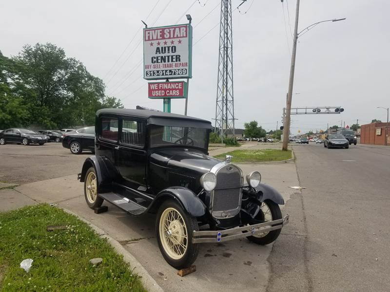 1929 Ford Model A for sale at Five Star Auto Center in Detroit MI