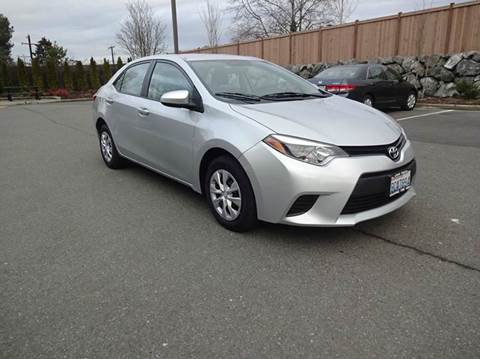 2015 Toyota Corolla for sale at Prudent Autodeals Inc. in Seattle WA